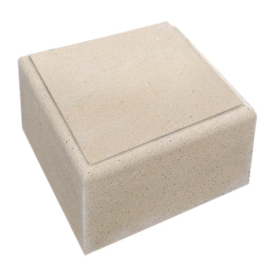 Deco Cast Stone Pedestal Base - Oak Park Home & Hardware
