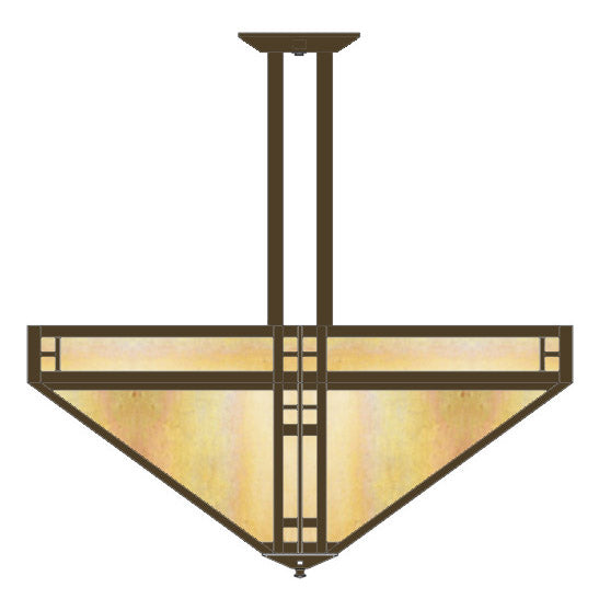 36'' prairie inverted chandelier - Oak Park Home & Hardware