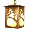 Oak Tree Design Lantern