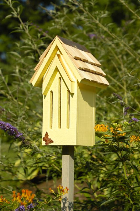 Mademoiselle Butterfly House - Yellow - Oak Park Home & Hardware