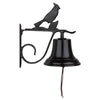 04008 Bell with Cardinal Ornament - Black - Oak Park Home & Hardware