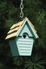 082H Wren-in-the-wind Bird House - Blue Eggshell - Oak Park Home & Hardware