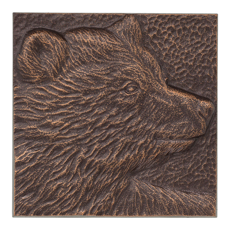 10300 KO Bear Tile - Antique Copper - Oak Park Home & Hardware
