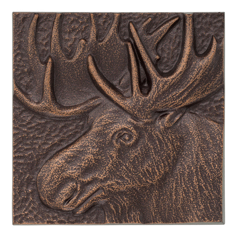 10306 KO Moose Tile - Antique Copper - Oak Park Home & Hardware
