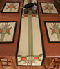 1411 Louis Sullivan Art Glass Window 76" Table Runner - Oak Park Home & Hardware
