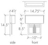 15328-DI-TS-04 Modelli Wall Sconce - Oak Park Home & Hardware