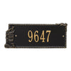 1542 Seagull Rectangle Standard Wall Address Plaque - 1 Line - Oak Park Home & Hardware