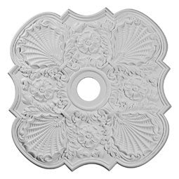 CM29FW Flower Ceiling Medallion - Oak Park Home & Hardware