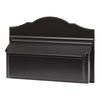 16600 Cast Aluminum Colonial Mailbox - Black - No House Number - Oak Park Home & Hardware