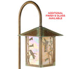 1742-GL1-HB LED Hummingbird Lantern on Shepherds Hook - Oak Park Home & Hardware