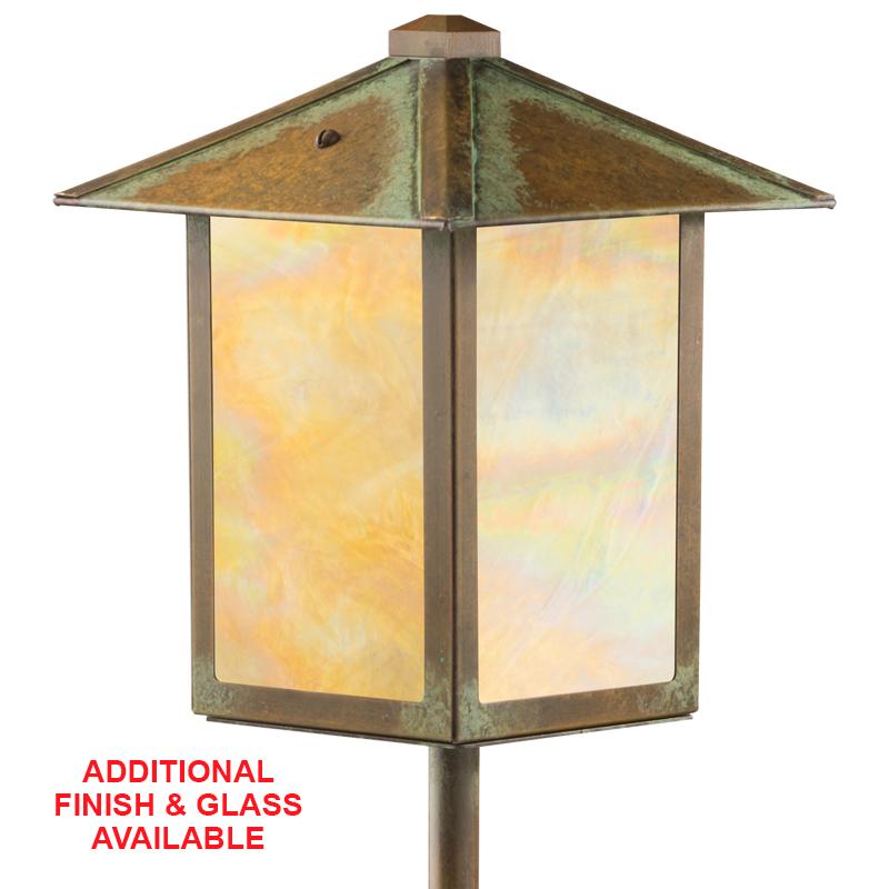 1742-GL3-XX LED Plain lantern on Stem Mount - Oak Park Home & Hardware