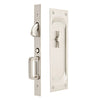 2105 Emtek Brass Pocket Door Mortise Lock - Privacy - Oak Park Home & Hardware