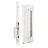 2114 Emtek Modern Rectangular Pocket Door Mortise Lock - Passage - Oak Park Home & Hardware