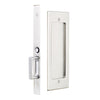 2116 Emtek Modern Rectangular Pocket Door Mortise Lock - Dummy - Oak Park Home & Hardware