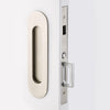 2166 Narrow Trim Round Pocket Door Mortise Lock - Dummy - Oak Park Home & Hardware