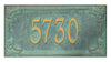 2573 Penbrook Grande Address Plaque - 1 Line - Oak Park Home & Hardware
