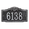2954 Gatewood Standard Wall Address Plaque - 1 Line - Oak Park Home & Hardware