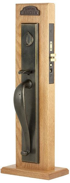 3326 Rectangular Full Length Mortise Lock Entryset - Oak Park Home & Hardware