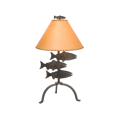 435 Fish Table Lamp - Oak Park Home & Hardware