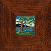 Motawi 4x4 4420 Pine Landscape - Mtn - Legacy Frame - Oak Park Home & Hardware