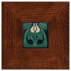 Motawi 4x4 4468IN Tulip Bud - Indigo - Legacy Frame - Oak Park Home & Hardware