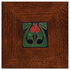 Motawi 4x4 4468RD Tulip Bud - Red - Legacy Frame - Oak Park Home & Hardware