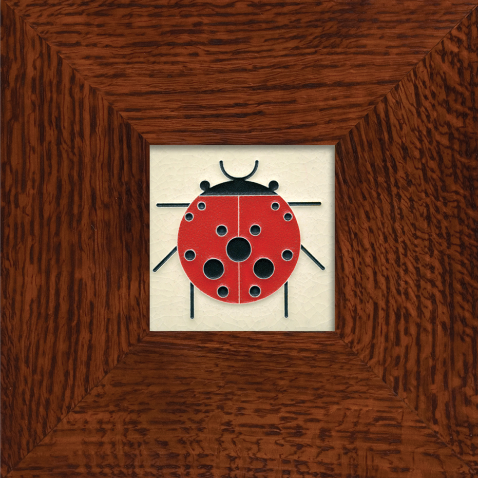 Motawi 4x4 4471WT Ladybug - White - Legacy Frame - Oak Park Home & Hardware