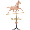 45031 KO Copper Horse Weathervane - Oak Park Home & Hardware
