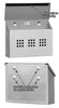 4515 Stainless Steel Mailbox - Decorative Horizontal - Oak Park Home & Hardware