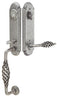 Emtek 461111 Monolithic with Lafayette Grip Tubular Lock Entryset - Oak Park Home & Hardware