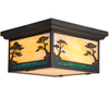 635-5 Cobblestone Flush Ceiling Mount Light - Oak Park Home & Hardware