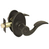 54014 Tuscany Bronze Key in Siena Leverset with No 14 Rosette - Oak Park Home & Hardware