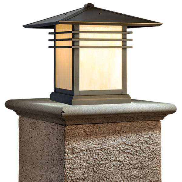 393-6 Mariposa Column Mount Light - Oak Park Home & Hardware