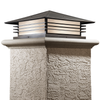 398-61 Mariposa Shallow Column Mount Light - Oak Park Home & Hardware