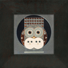 Motawi 6x6 6674 Family Owlbum - Oak Park Frame - Ebony Finish - Oak Park Home & Hardware