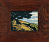 Motawi 6x8 6818 California Oak Tile - Legacy Frame - Oak Park Home & Hardware