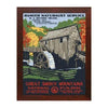 Great Smokey Mountains Mill Framed Poster - Oak Park Home & Hardware