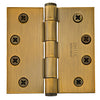 92014 Square Corner Heavy Duty Plain Bearing - 4x4 Plated Steel - Oak Park Home & Hardware