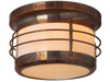 93-5 Balboa Flush Ceiling Mount Light - Oak Park Home & Hardware