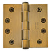 96215 Square Corner Heavy Duty Plain Bearing - 4.5x4.5 Solid Brass - Oak Park Home & Hardware