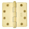 96224 .25 Inch Radius Corner Heavy Duty Plain Bearing - 4x4 Solid Brass - Oak Park Home & Hardware