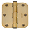 96233 .625 Inch Radius Corner Heavy Duty Plain Bearing 3.5x3.5 Solid Brass - Oak Park Home & Hardware