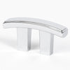 Arch Series-2 Inch Pull-Polished Chrome - Oak Park Home & Hardware
