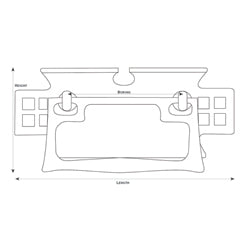 AD-4064 Mackintosh Drawer Pull - Semi-Bright Finish - Oak Park Home & Hardware
