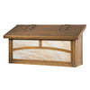AF-3022 Horizontal Mailbox with Arch Overlay - Oak Park Home & Hardware