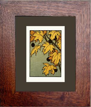 Autumn Framed Note Card - Oak Park Home & Hardware