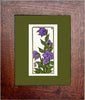 Bell Flower Framed Note Card - Oak Park Home & Hardware