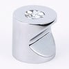 Contemporary Crystal Series-Clear Crystal/Polished Chrome 1'' Knob - Oak Park Home & Hardware