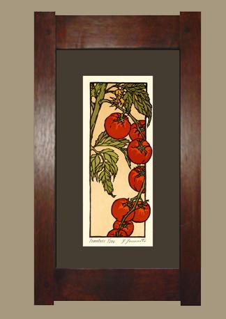 Cherry Tomatoes Framed Print - Oak Park Home & Hardware