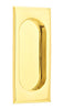 2201 Emtek Rectangular Flush Pocket Door Pull - Oak Park Home & Hardware